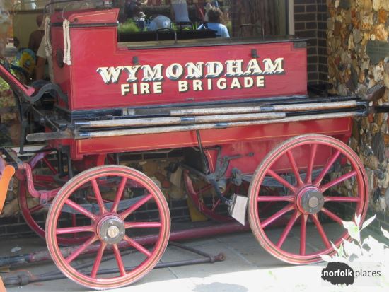 Bressingham- old Wymondham Fire Engine