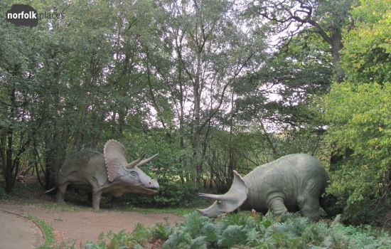 Dinosaur Adventure - triceratops