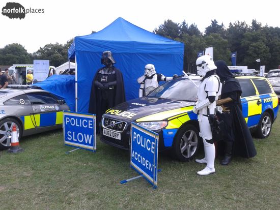 Star Wars at the Norwich Motor Show