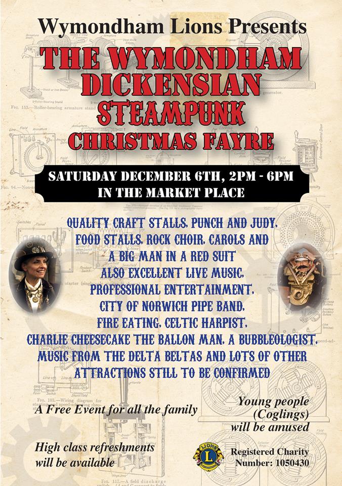 Wymondham Dickensian Steampunk Christmas Fayre 2014