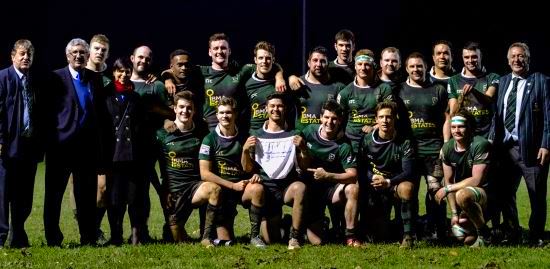 Rugby team fundraising for testicular cancer charity