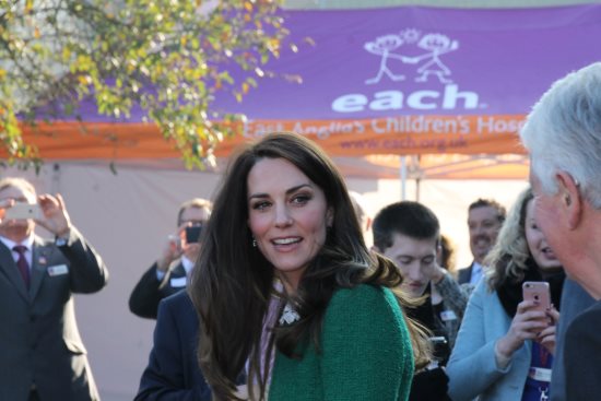 HRH The Duchess of Cambridge visits EACH hospice in Quidenham