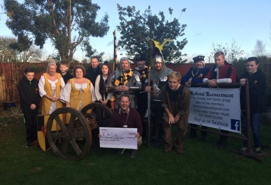 Good knights raise vital funds for children’s charity