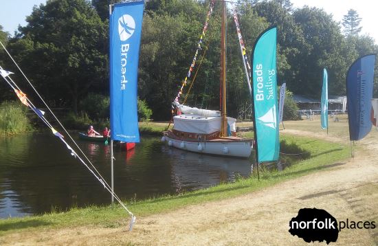 broads sailing at norfolk show
