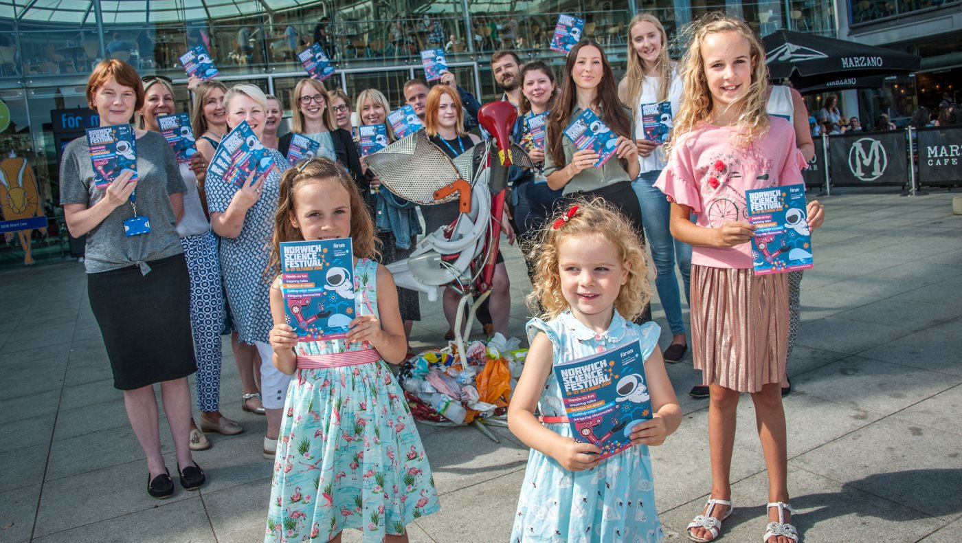 2018 Norwich Science Festival brochure launched