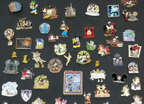 collectible Disney pin badges EACH