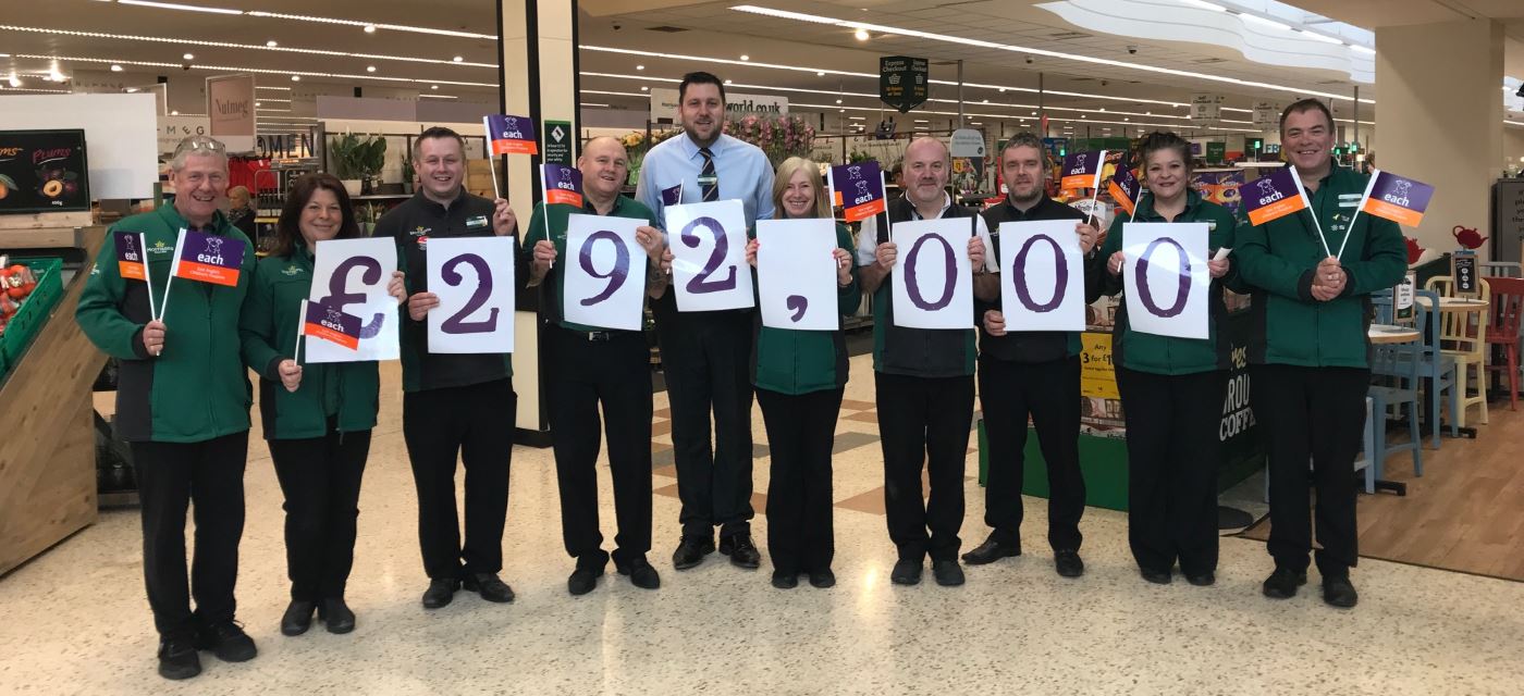 Morrisons staff fundraising for EACH